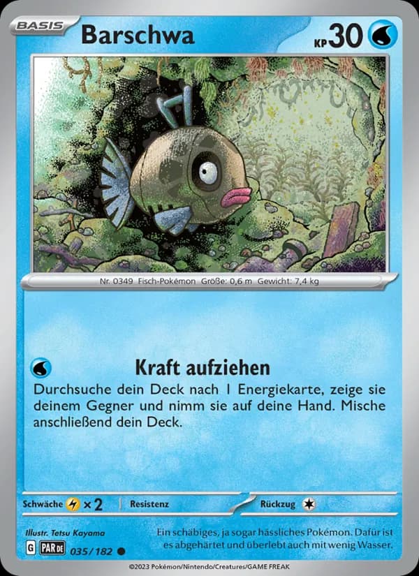 Barschwa card in German