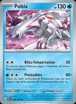 Palkia card in German