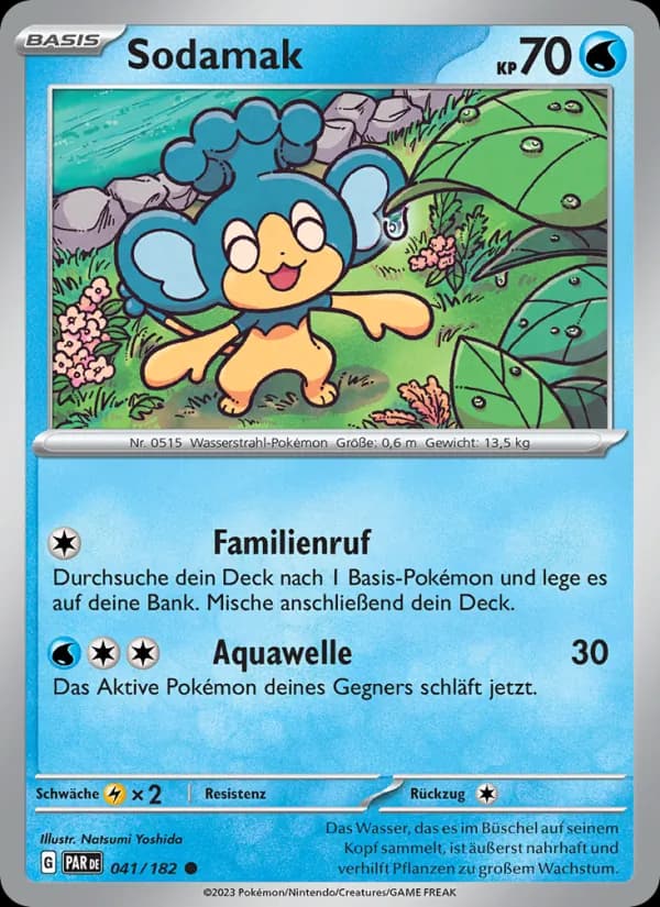 Sodamak card in German