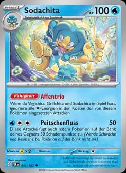 Sodachita card in German