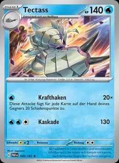 Tectass card in German