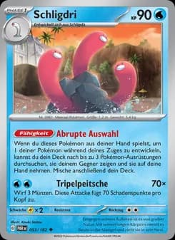 Schligdri card in German