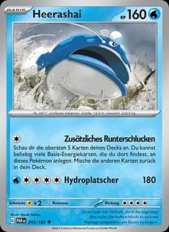Heerashai card in German