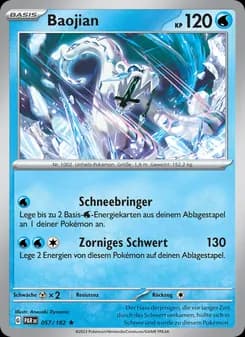 Baojian card in German