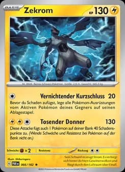 Zekrom card in German