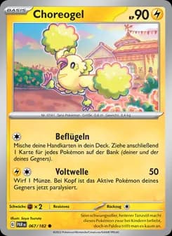 Choreogel card in German