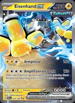 Eisenhand-ex card in German