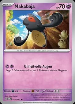 Makabaja card in German