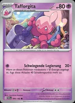 Tafforgita card in German