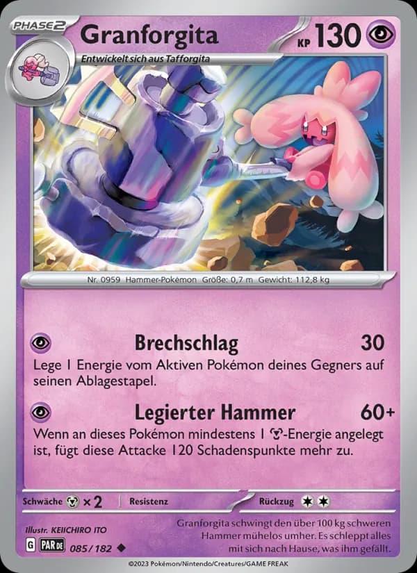Granforgita card in German