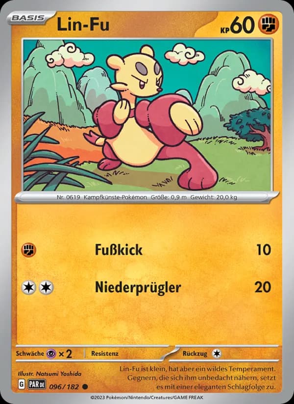 Lin-Fu card in German