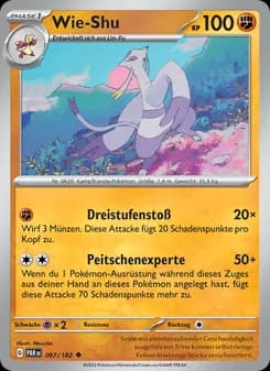 Wie-Shu card in German