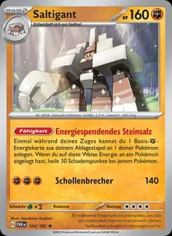 Saltigant card in German