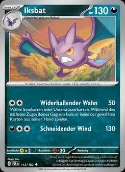 Iksbat card in German