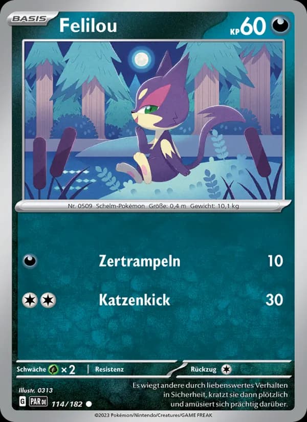 Felilou card in German