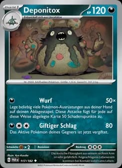Deponitox card in German