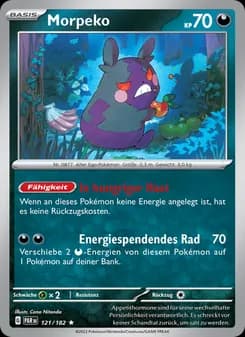Morpeko card in German