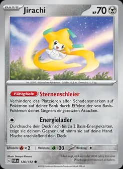 Jirachi card in German