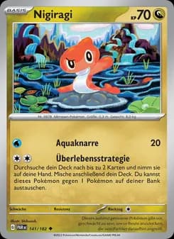 Nigiragi card in German