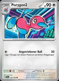 Porygon2 card in German