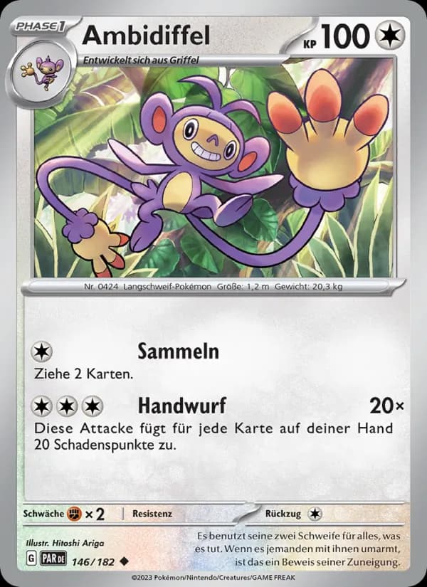 Ambidiffel card in German