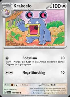 Krakeelo card in German