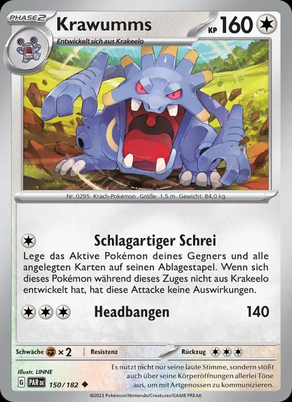 Krawumms card in German