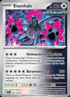 Eisenhals card in German