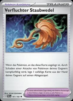 Verfluchter Staubwedel card in German