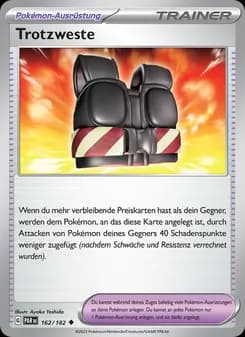 Trotzweste card in German