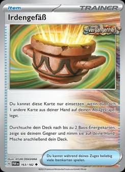 Irdengefäß card in German