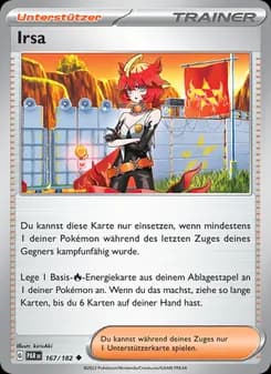 Irsa card in German