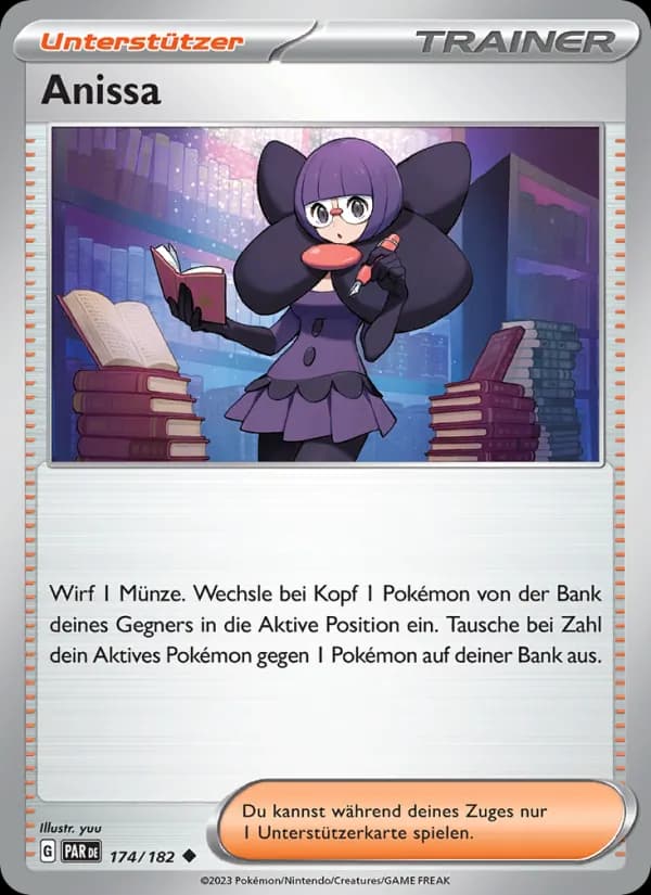 Anissa card in German