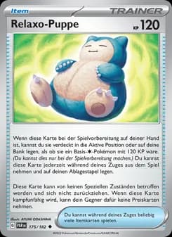 Relaxo-Puppe card in German