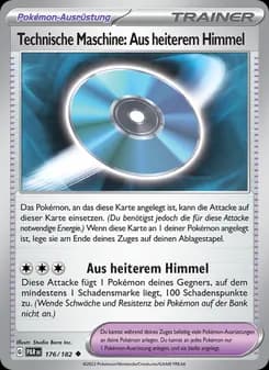 Technische Maschine: Aus heiterem Himmel card in German
