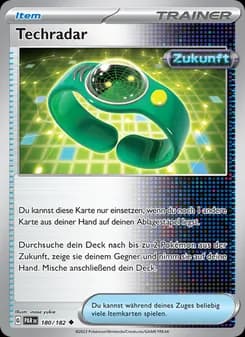 Techradar card in German