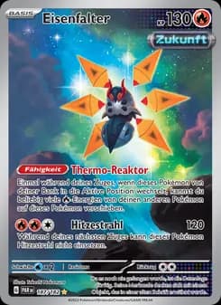 Eisenfalter card in German