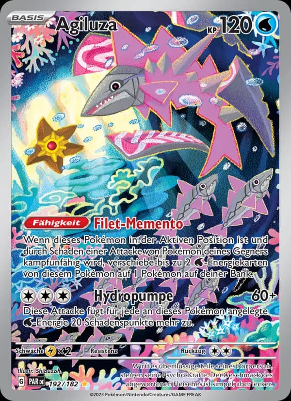 Agiluza card in German