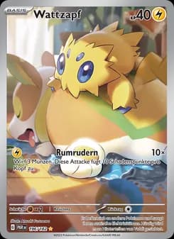 Wattzapf card in German