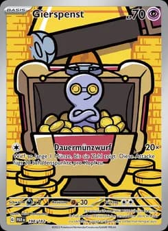 Gierspenst card in German