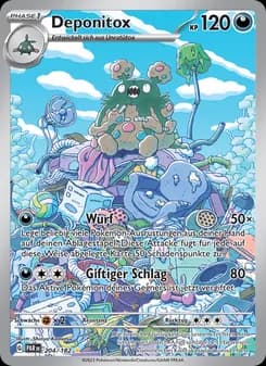 Deponitox card in German