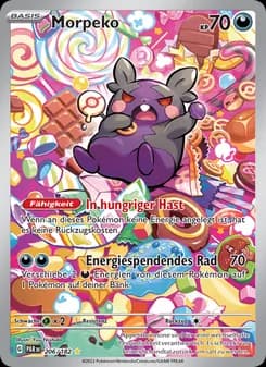 Morpeko card in German