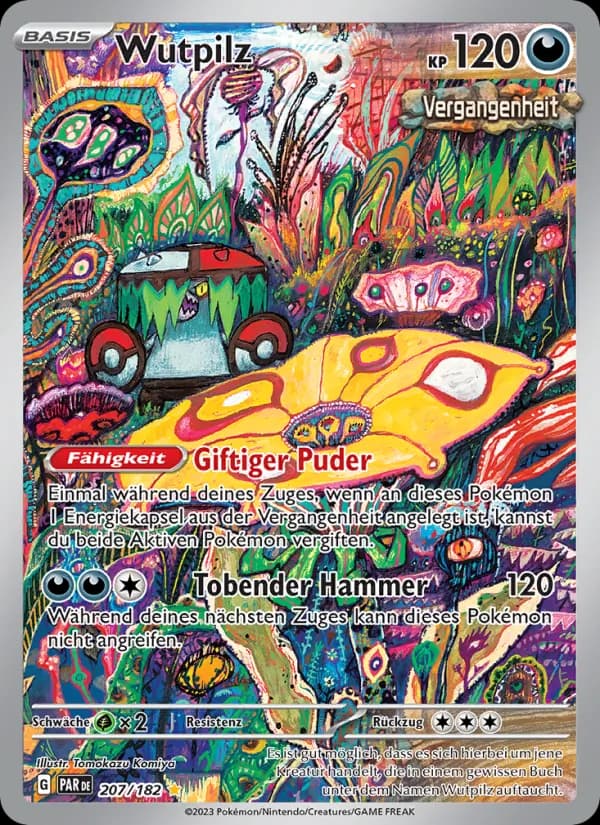 Wutpilz card in German