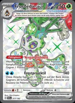 Frosdedje-ex card in German