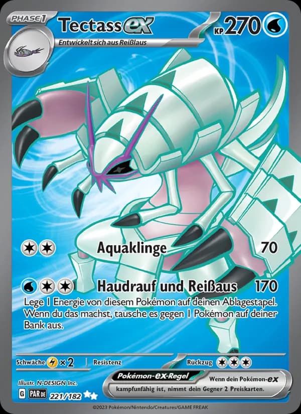 Tectass-ex card in German