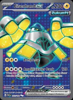 Eisenhand-ex card in German
