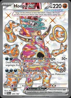 Hoopa-ex card in German