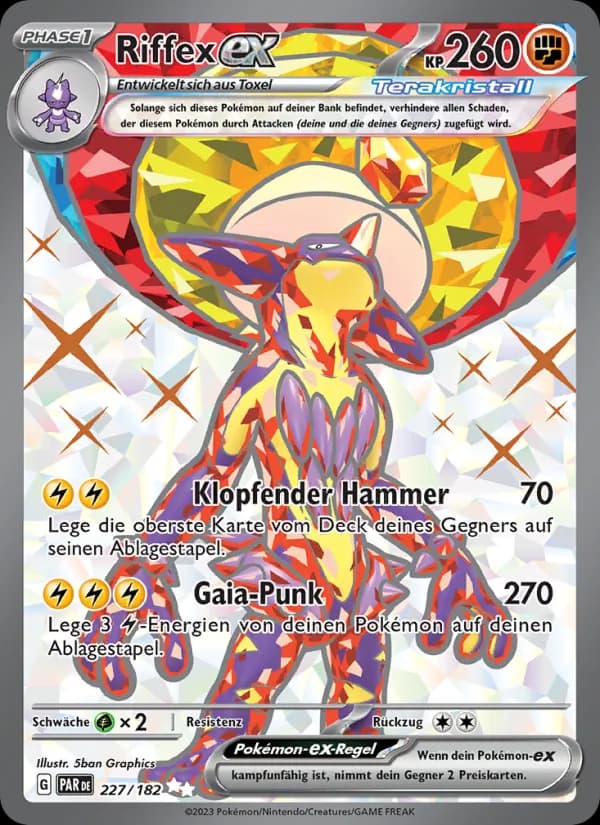 Riffex-ex card in German