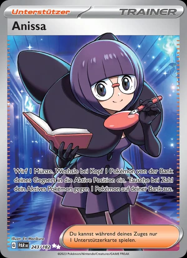 Anissa card in German