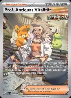 Prof. Antiquas Vitalität card in German
